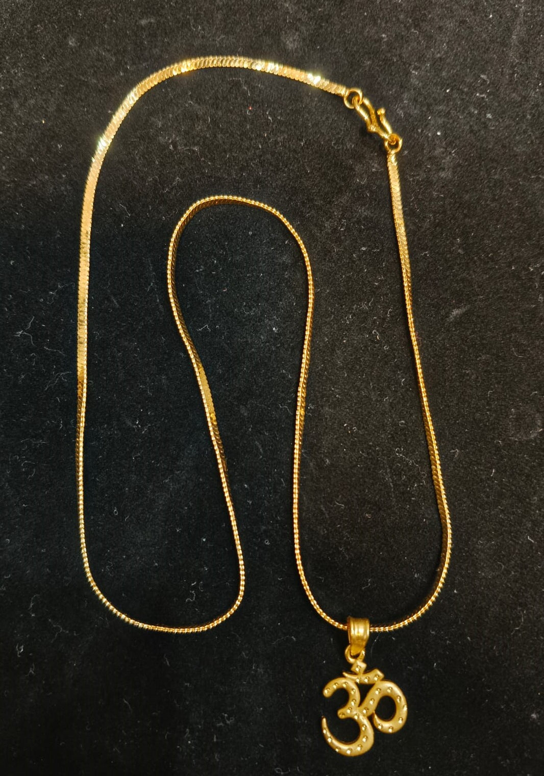 18K Gold Coated Pendant Necklace  – Anti-Tarnish Finish
