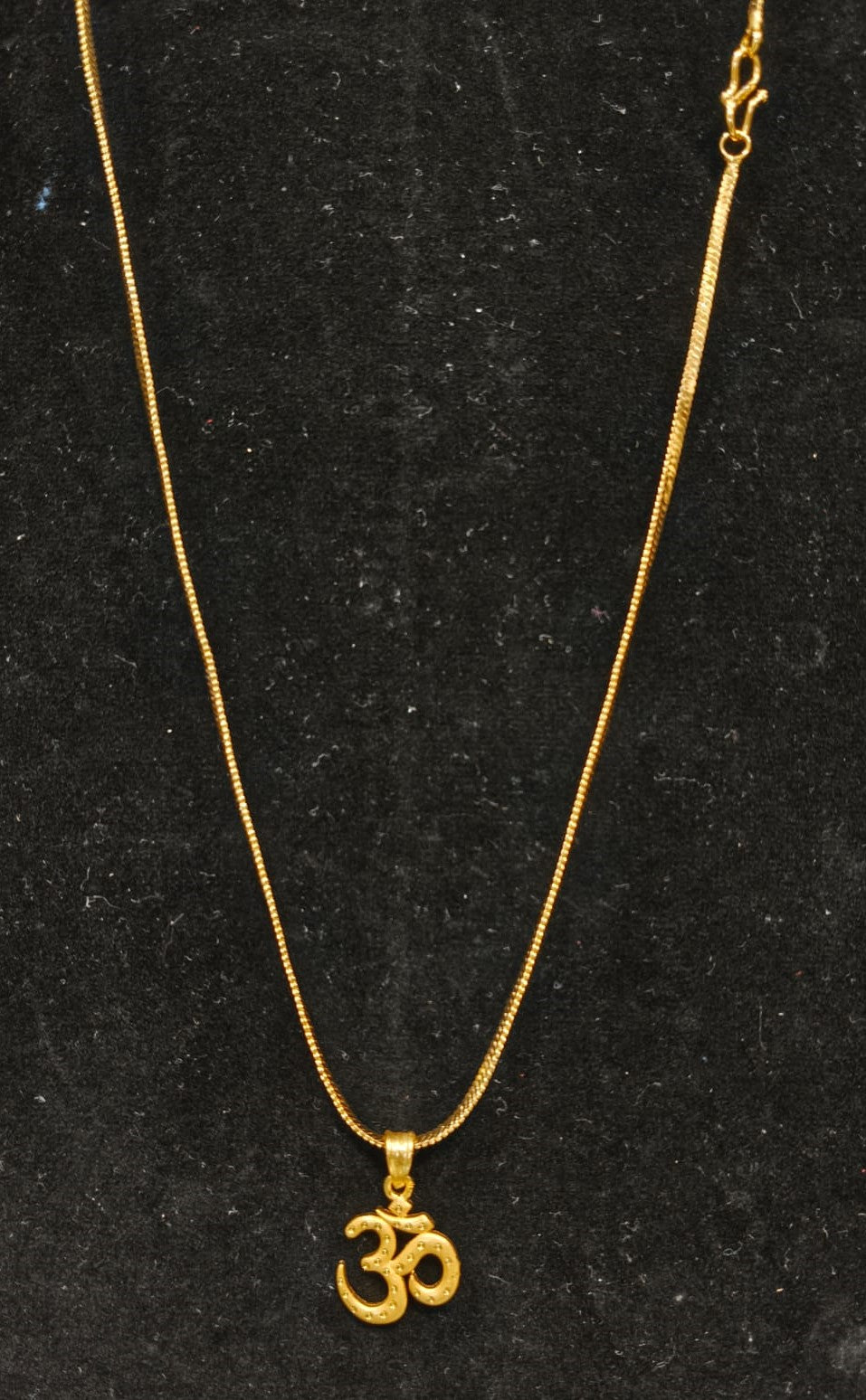 18K Gold Coated Pendant Necklace  – Anti-Tarnish Finish