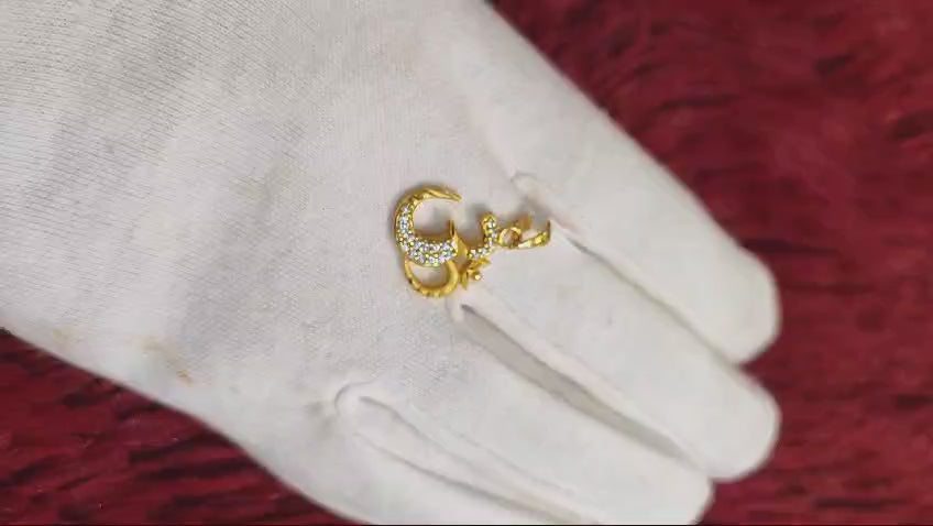 One Gram Gold Pendant Daily Use
